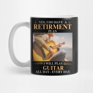 Guitar - Retirement Plan Mug